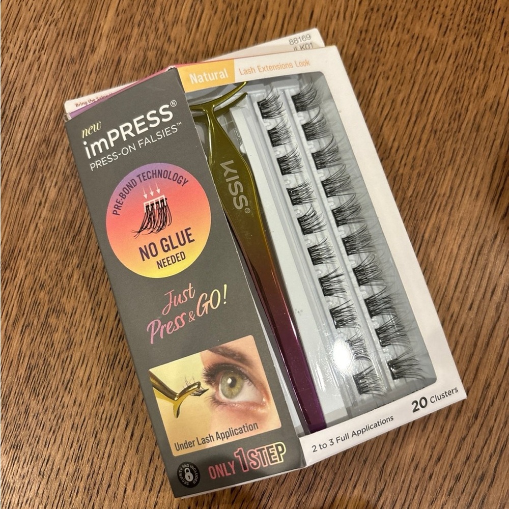 Kiss Just Press & Go Lash Kit